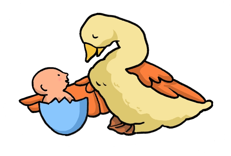 clip art of mother goose - photo #12