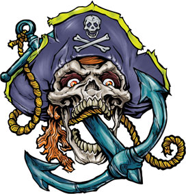 54+ Pirate Tattoo Designs And Ideas