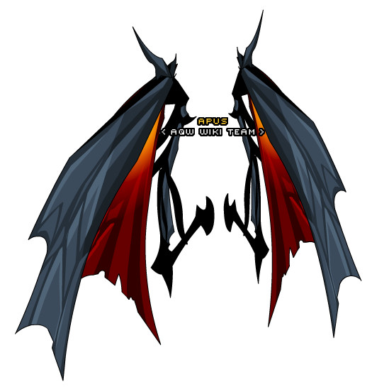 Flame Dragon Wings - AQW