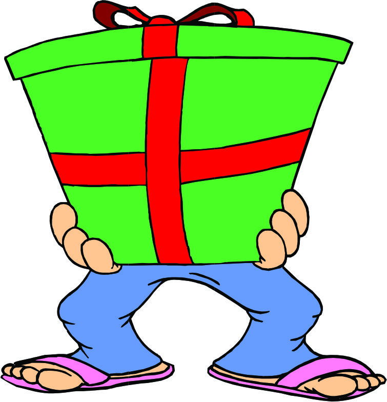 christmas giving clipart - photo #49