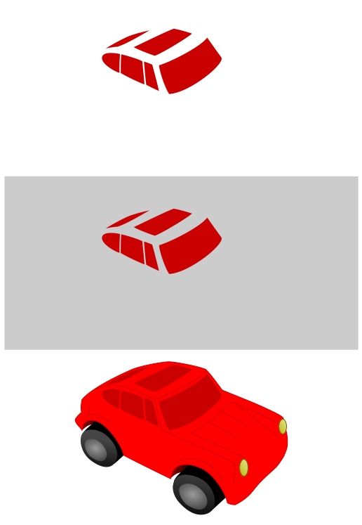 Drawing vector cars