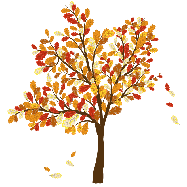 clipart trees and leaves - photo #3