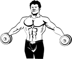 Free Weightlifting and Bodybuilding Clipart. Free Clipart Images ...