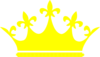 Logo Yellow Crown - vector clip art online, royalty free & public ...