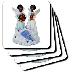 Amazon.com - 3dRose LLC African-American Angels Ceramic Tile ...