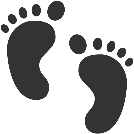 baby_feet icons, free icons in Free icons for Windows8/Metro ...