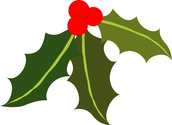 Holly clip art - vector clip art online, royalty free & public domain