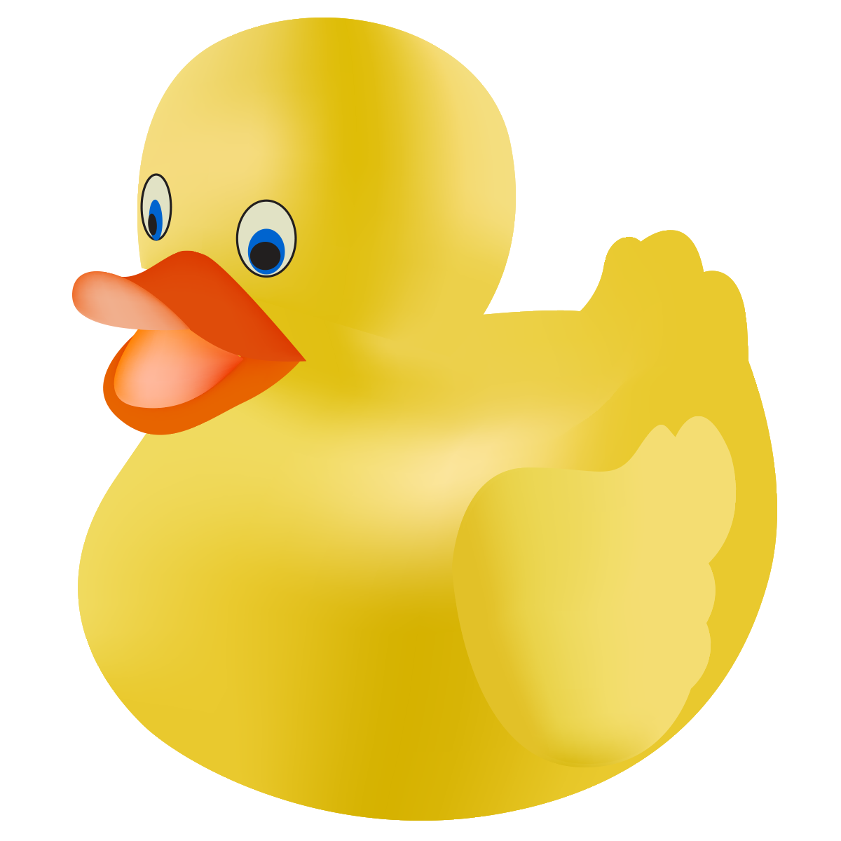 free clip art cartoon ducks - photo #43