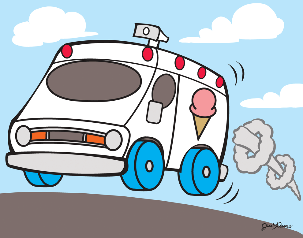 Speeding Car Cartoon - ClipArt Best