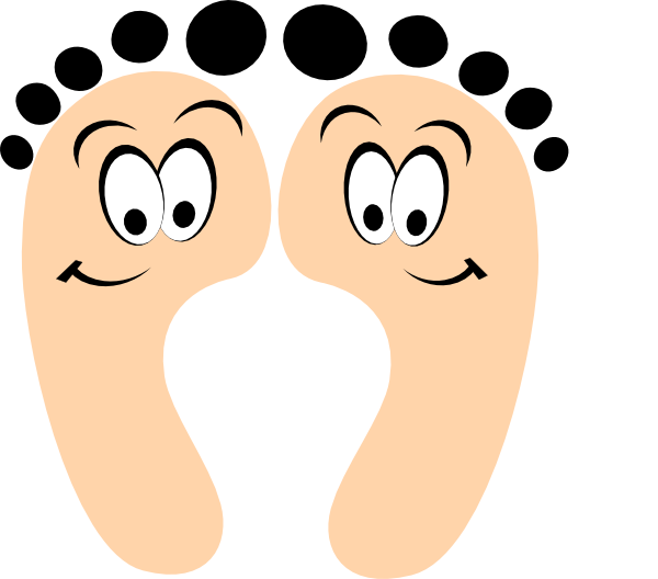 Cartoon Feet Clipart