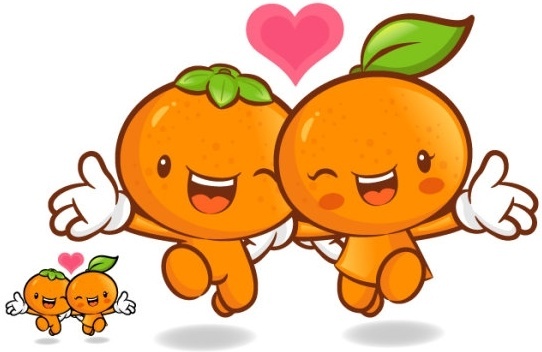 Orange fruit cartoon free vector download (17,072 Free vector) for ...