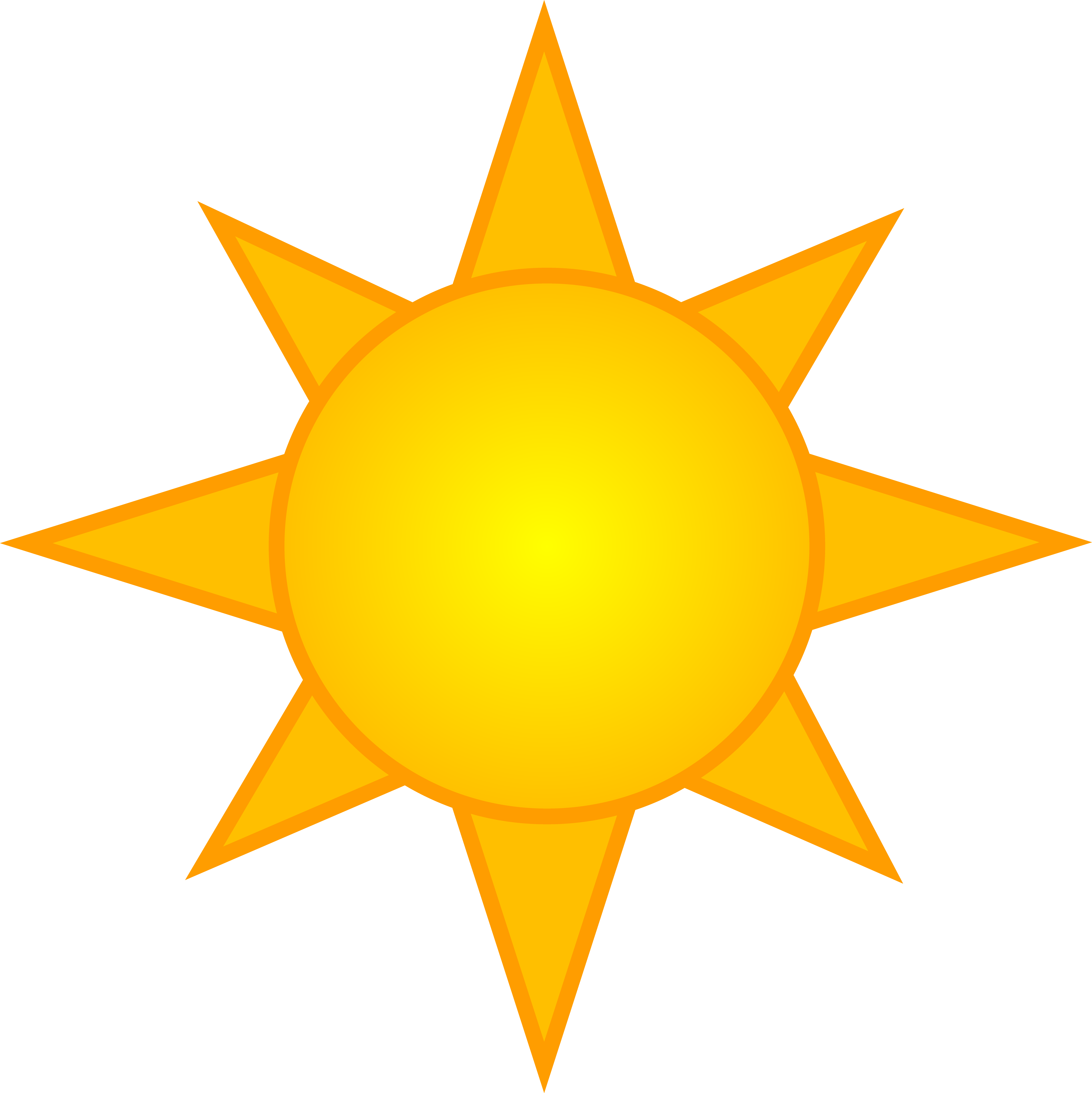 Sun Vector Art