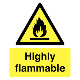 Highly Flammable Signs | Seton UK