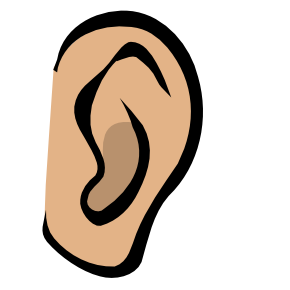 Free Clipart of Ear Body Part Nicu Buc 01