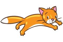 Jumping cat clipart