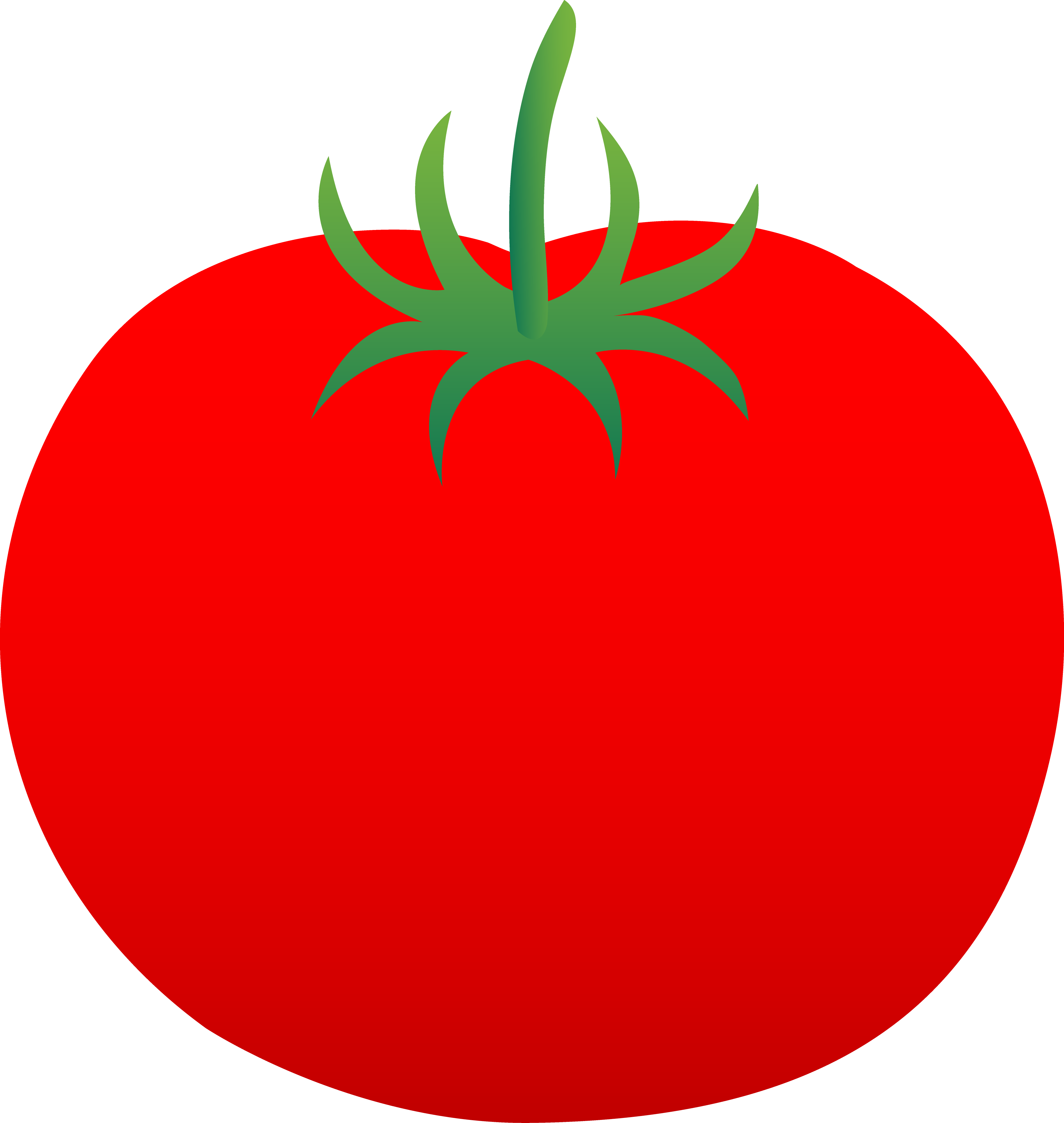 Whole Ripe Red Tomato Free Clip Art | HomeImprovementBasics.