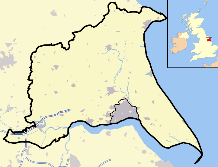 East Riding of Yorks outline map with UK.png