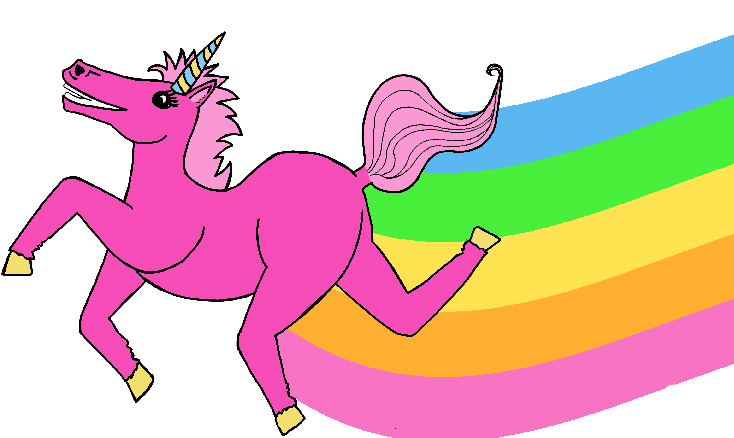 Pictures Of Pink Unicorns - ClipArt Best