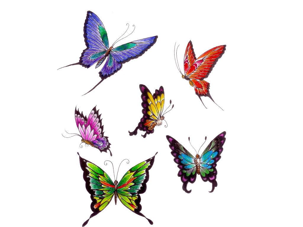 Free Designs Butterflies Tattoo Wallpaper - Free Download ...