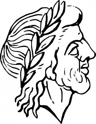 Roman Man clip art vector, free vector graphics