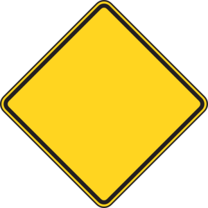 Caution sign clip art