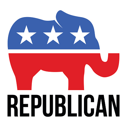 Republican Party Clip Art, Vector Images & Illustrations