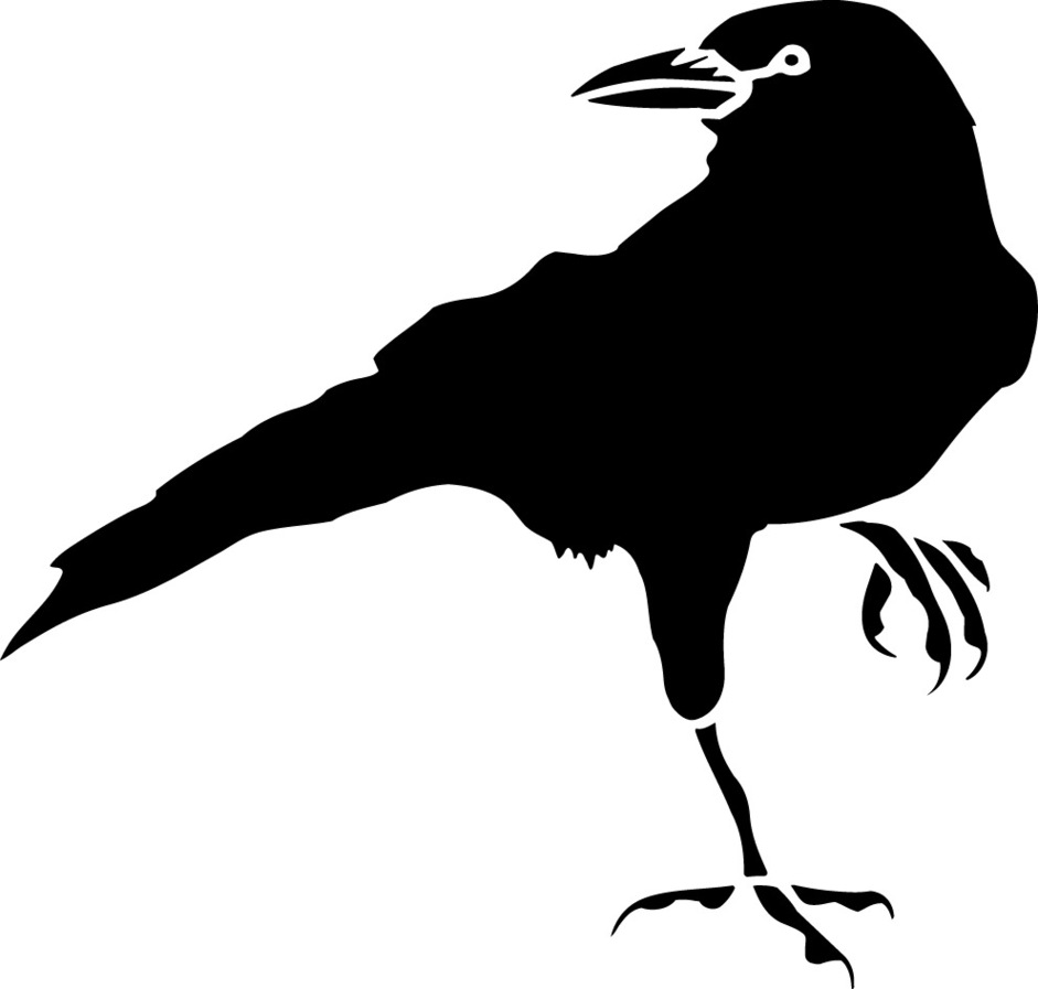 Flying Crow Drawing Clipart - Free to use Clip Art Resource