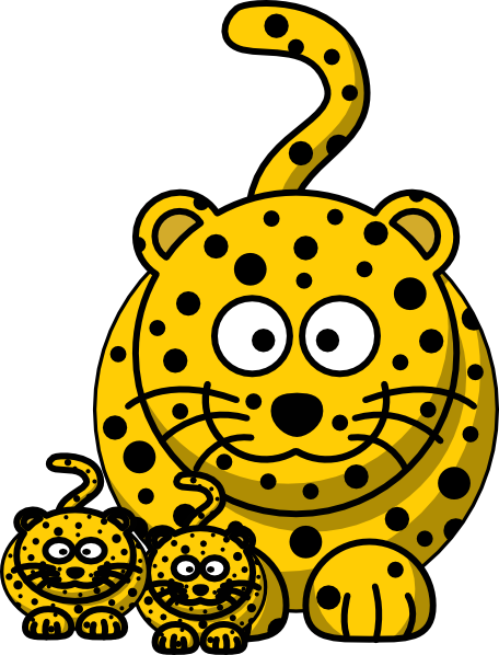 417 views Baby Cheetah Clipart