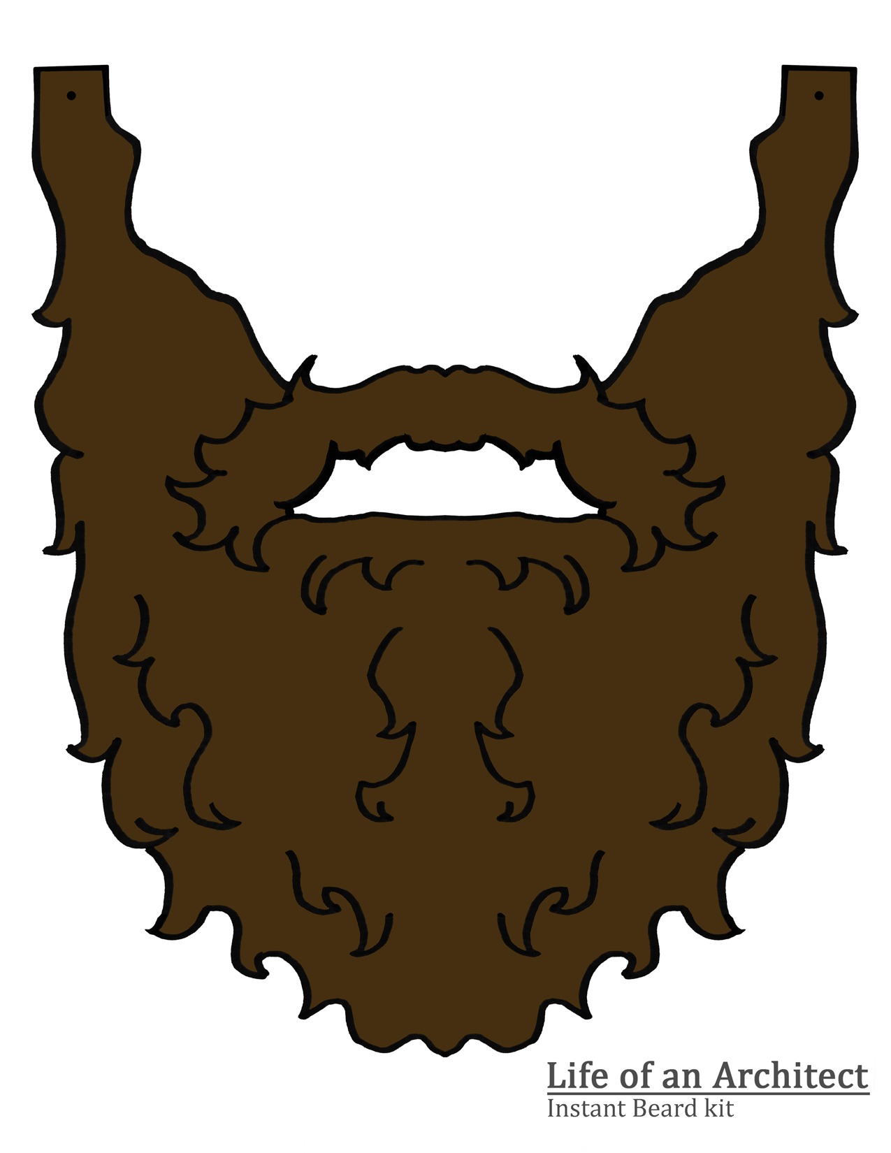 beard-template-printable-clipart-best