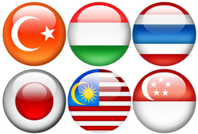 World flags clipart free