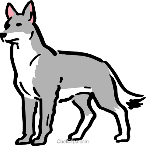 559 views Free cartoon wolf clipart