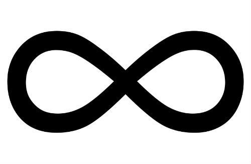 A snake, Infinite and Symbols