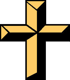 Catholic cross clipart
