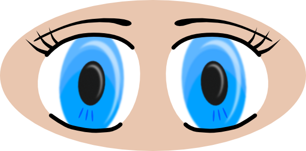 Eyes watching clipart