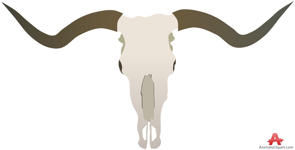 Bull horns clipart