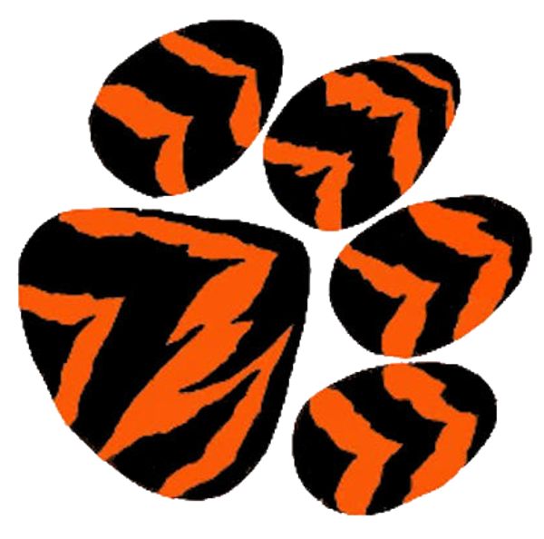 470 views Tiger paw clipart free