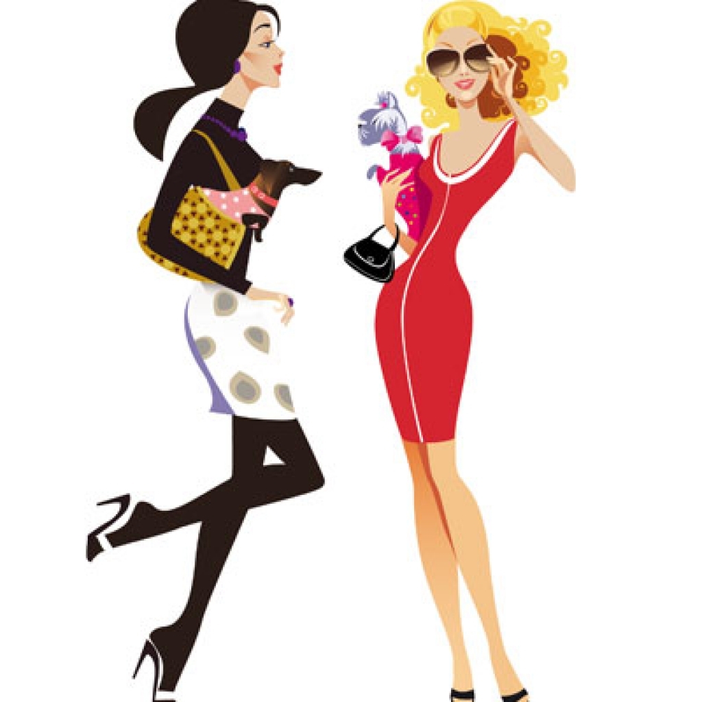 Fashion girl clip art and girls in - Clipartix