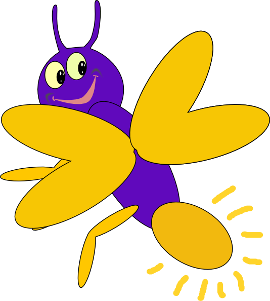 Animated Fireflies Clipart