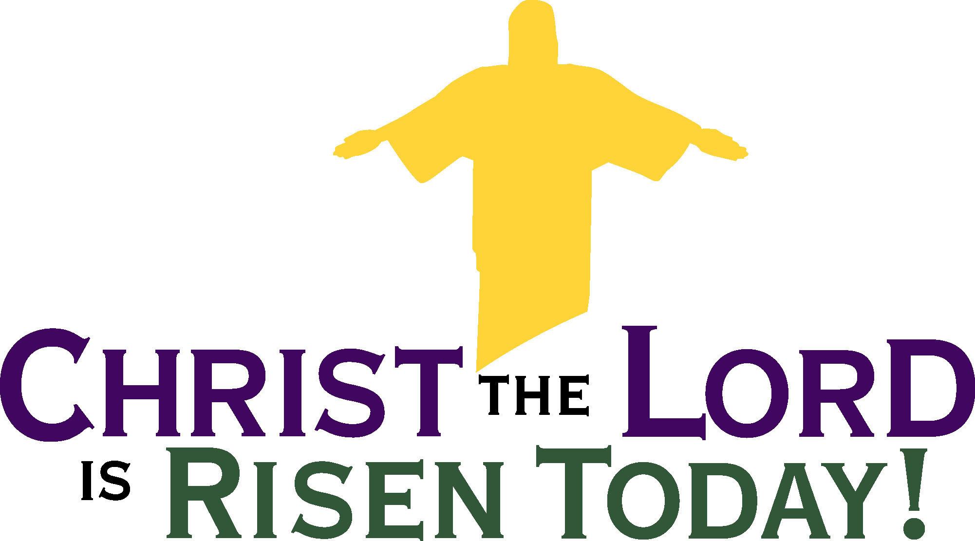 Easter worship clipart