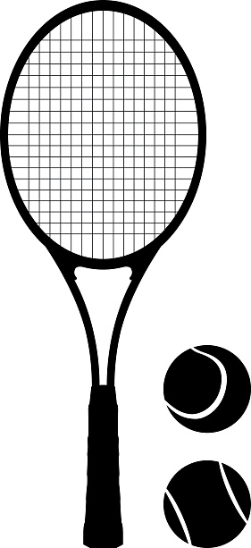 Tennis Racket Clip Art, Vector Images & Illustrations