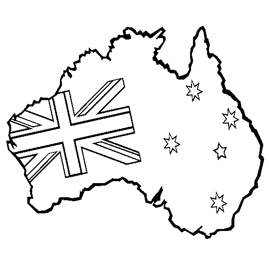 Australia Coloring Page & Coloring Book