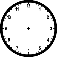 Analogue Clock Faces Printable - ClipArt Best