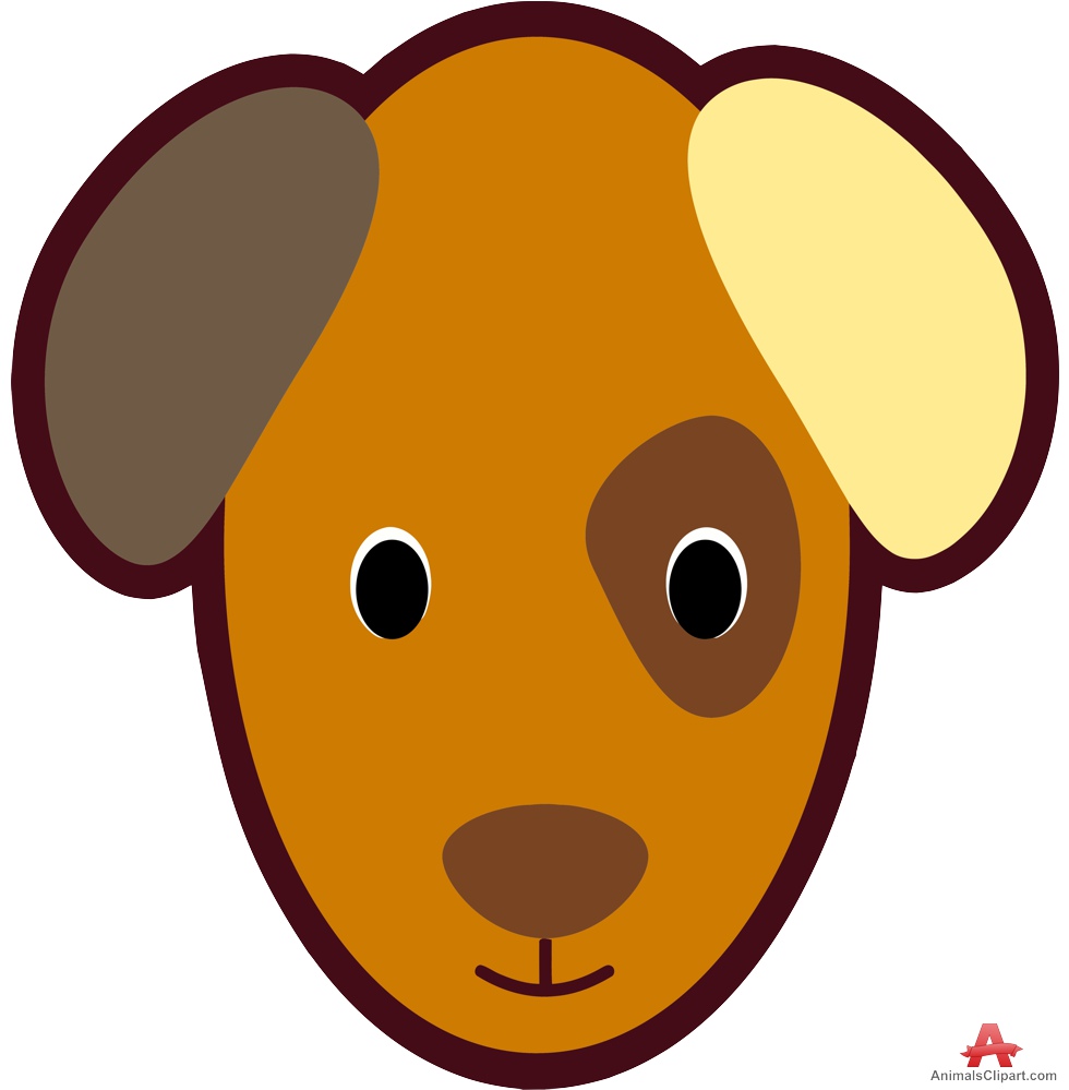 Dog Cartoon Face | Free Clipart Design Download