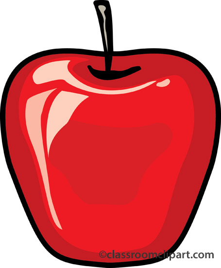 Red Apple Clipart - Free Clipart Images
