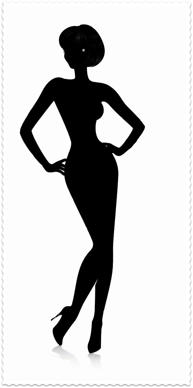 clip art silhouette Sexy I was held down and shaved