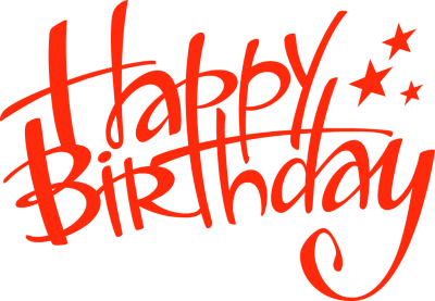Happy Birthday Clipart Png