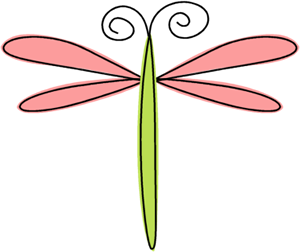 Dragon fly clipart