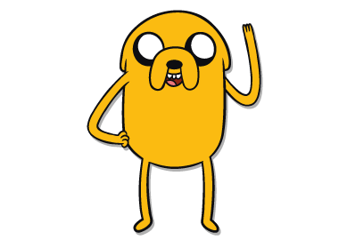 Jake - the dog | Adventure Time characters by Natalia Romero ...