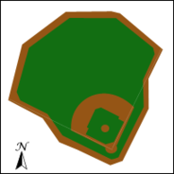 Baseball Field Diagram Printable Clipart - Free to use Clip Art ...