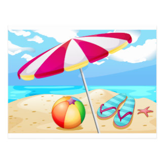 Cartoon Beach Scene Gifts on Zazzle